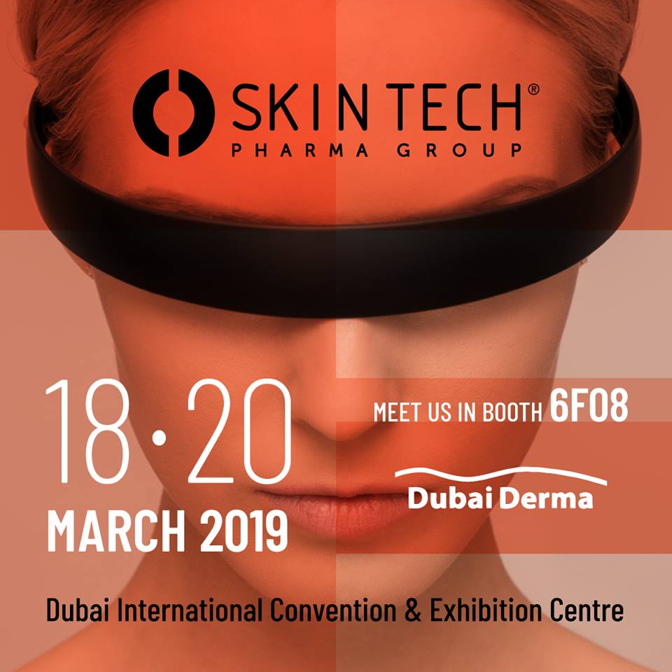 STPG_Social's tweet photo. 📕✍️Let’s have an aesthetic date in Dubai! Skin Tech Pharma Group will be participating for the first time in @DubaiDerma . 📆March 18-20th📍Location: Booth:6F08, Dubai. Come to visit us! https://t.co/ce0AOEbwag