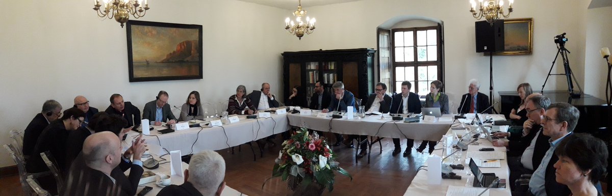 NewEastEurope's tweet photo. 2nd day of the strategic meeting of Polish and German experts on Eastern Europe. First discussion on Eastern Partnership. https://t.co/4AVqAbCJmp
