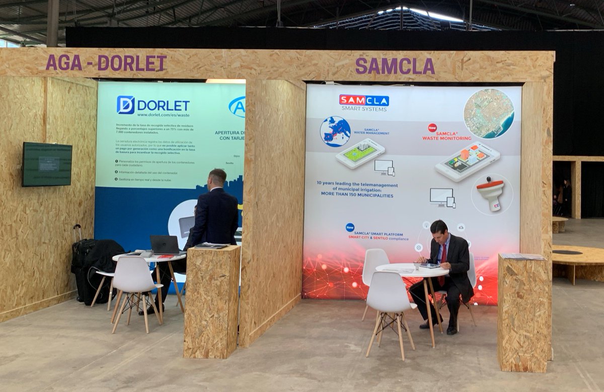 SAMCLA expone sus novedades en monitorización remota en tiempo real del nivel de llenado de los contenedores de residuos urbanos, en la Feria WasteInProgress que se celebra del 6 al 8 de marzo en Girona. Un fantástico e imprescindible evento. Muchas Felicidades! #wasteinprogress
