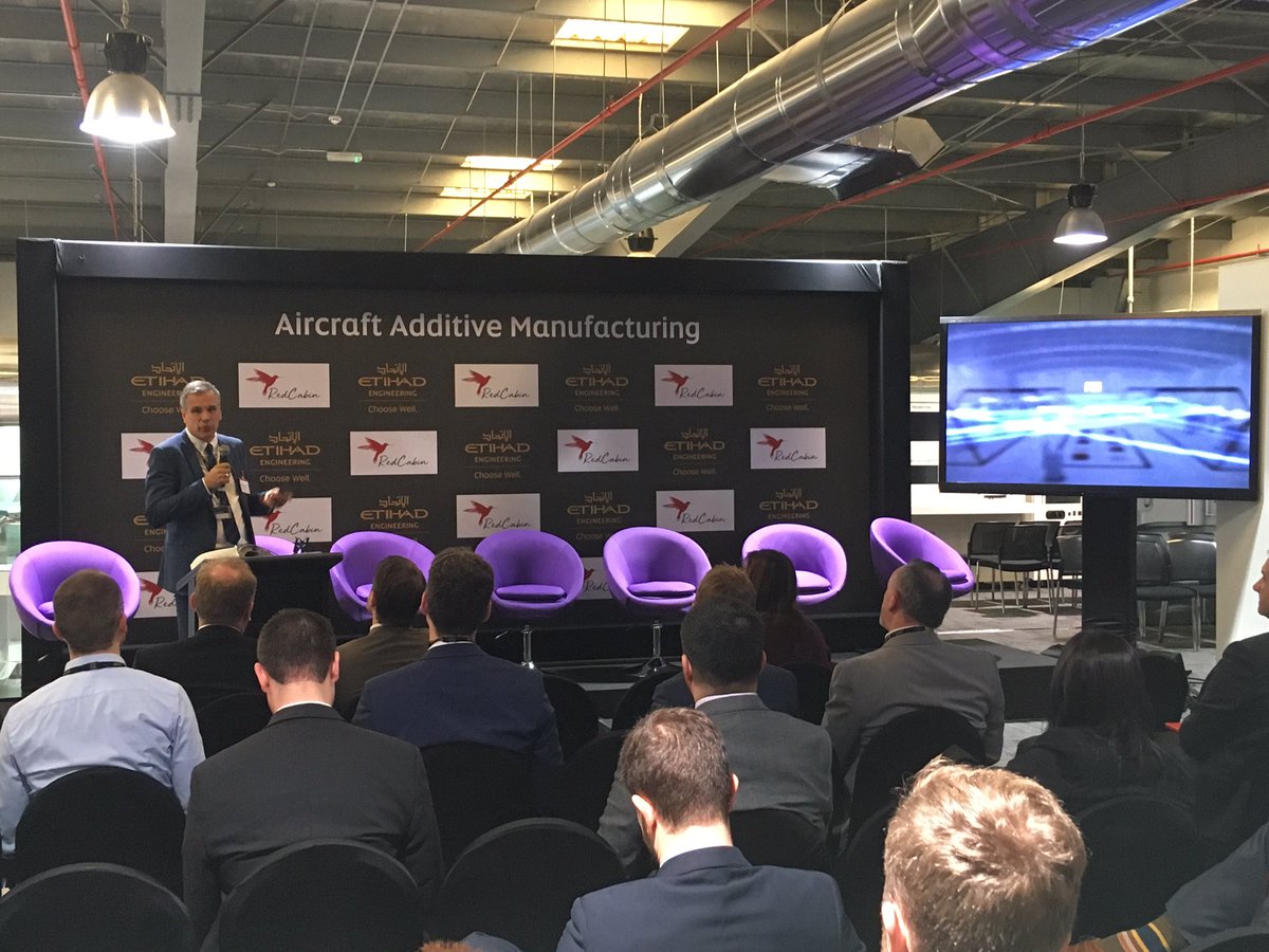 RedCabin_Events's tweet photo. “We can’t take everything at once. Adoption should be step by step.”

Our first speaker is Markus Glasser from @EOSGmbH - one of our incredible sponsors!

#RedCabin2019 #AM #AdditiveManufacturing https://t.co/IwvQ8Gu7ry