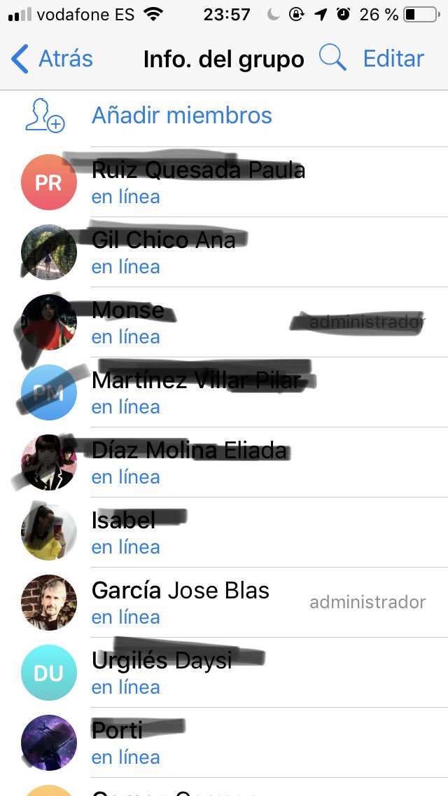 jblasgarcia's tweet photo. que tu alumnado entienda q un grupo de Telegram puede servir para compartir aprendizajes un día cualquiera a las 12 de la noche ...y que lo hagan con la alegría que me manifiestan...no tiene precio como “tirita de mi alma  docente “ que está herida Gracias #reticum_19 https://t.co/ot6bEzNsnL