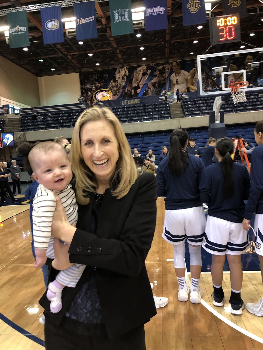 mjfenton33's tweet photo. Enjoying her first year as an Aggie! Congrats @UCDavisWBB on 3rd straight @BigWestWBB regular season championship. #threepeat #goags https://t.co/Ld2TC507cX