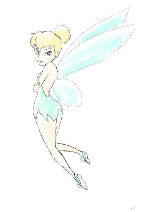 ティンカーベルのtwitterイラスト検索結果 古い順