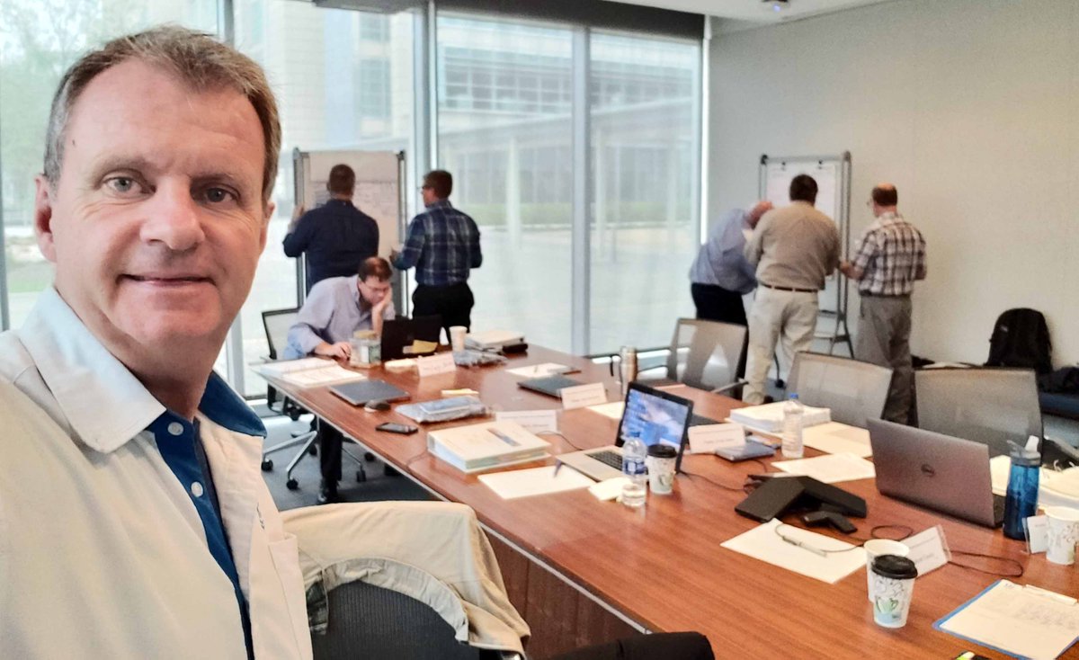 KBATraining's tweet photo. BESPOKE Client Representative / Vessel Lead training course for EXXONMOBIL's Offshore Project team by KBAT's Managing Director, Darren Brunton, in Houston in February 2019.
#kbat #kbatraining #offshoreclientrep https://t.co/2aY3zRrYb0