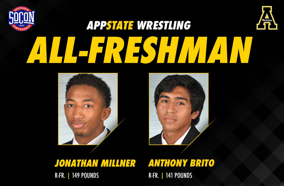 Congrats to Jonathan Millner and Anthony Brito on being named to the Southern Conference All-Freshman Team!