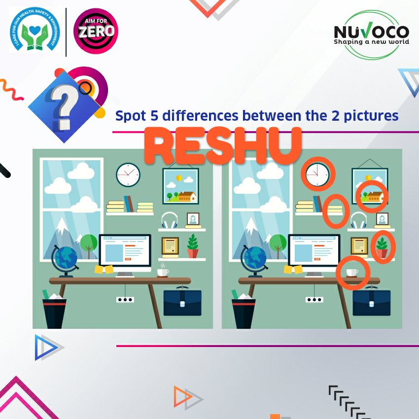 baranwal_Reshma's tweet image. A14) Spotted and encircled all 5 differences

#NuvocoHSEQuiz #Question14 

@Prachii10 @dashing_shilpa @PrernaJ54110576 @PritiNivoriya @Pritigupta13031 @ShivaniKesarwa2