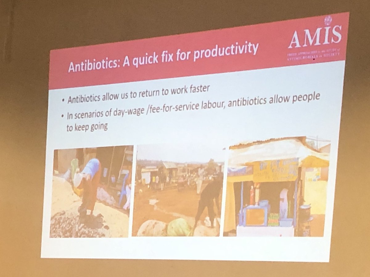 Prof_Leighton's tweet photo. Nayiga Susan gives examples of how antibiotics allow humans &amp; animals increase productivity &amp; get back to work quicker;&amp; how farmers use to prevent illness cos they can’t afford to lose animal

At 2nd Global-NAMRIP conf in Kampala(thanks @GCRF 4 funding #NAMRIP @NAMRIP_SotonUni). https://t.co/iyIyHAbqk0