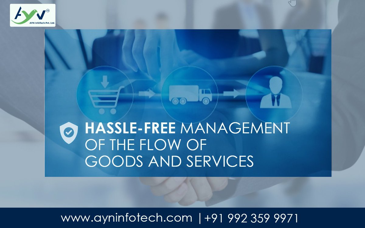 ayninfotech's tweet photo. Hassle-free #management of the flow of goods and #services
Right supervision of the #goods and services via the #friendlysoftware
#AYNInfotech #supplychainmanagement
Get in touch:- https://t.co/4nspfzyQRi
Call now:- (020) 61939804 / 9923599971 https://t.co/JxFVKhdz49