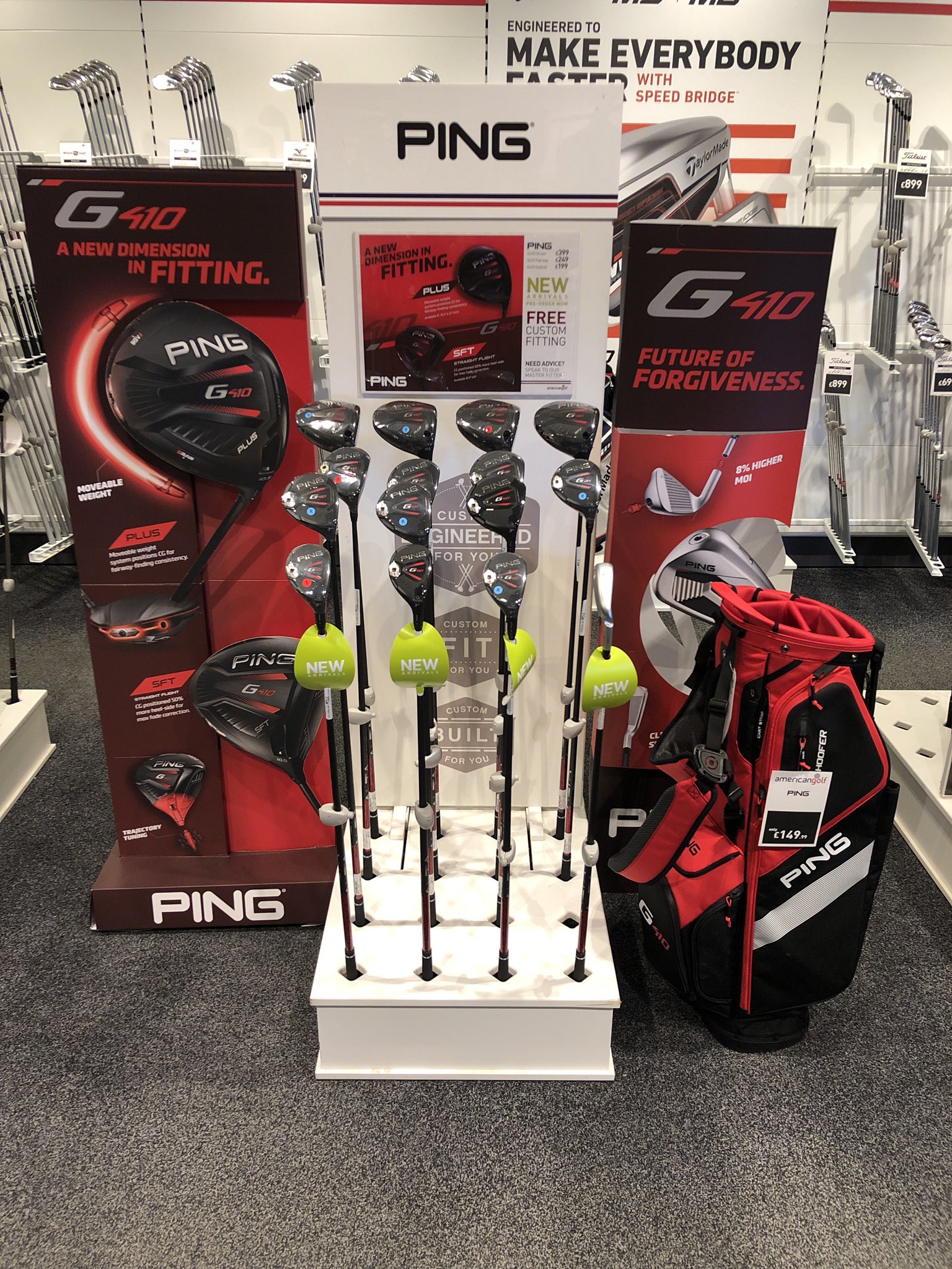 Ping g410 driver american golf Clearance