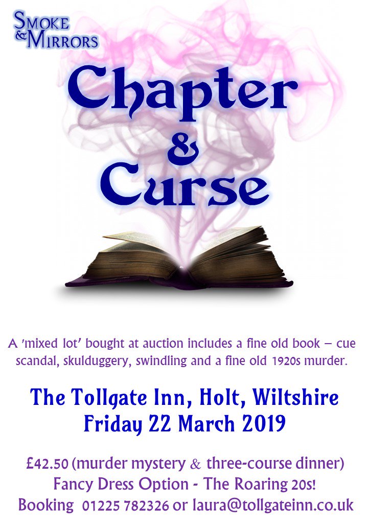 bespokemurder's tweet photo. @HeartWilts This HAS to be a good deal! Luxury en-suite room (4* Star AA Award), three-course dinner, brilliant murder mystery and breakfast - all for £72.50 pp (based on 2 sharing) @TollgateInnHolt . Murder Mystery &amp; dinner £42.50
Booking 01225 782326 laura@tollgateinn.co.uk https://t.co/PGuHBBBJDt