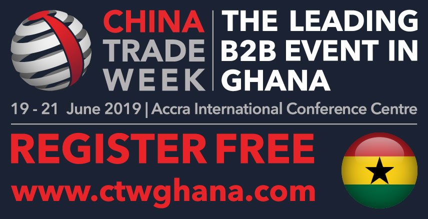 FGeorgeEvents's tweet photo. Register today for the upcoming #ChinaTradeWeek event, 19-21 June 2019 at Accra International Conference Centre #Accra #Ghana

https://t.co/GGFSa6ynKD

#CTW19 #CTWGhana #AICC #BeltAndRoad #Independenceday #Exhibitions #TradeShow #InternationalTrade #Africa #Investment #Trade #BRI https://t.co/dSV4C1PVOB