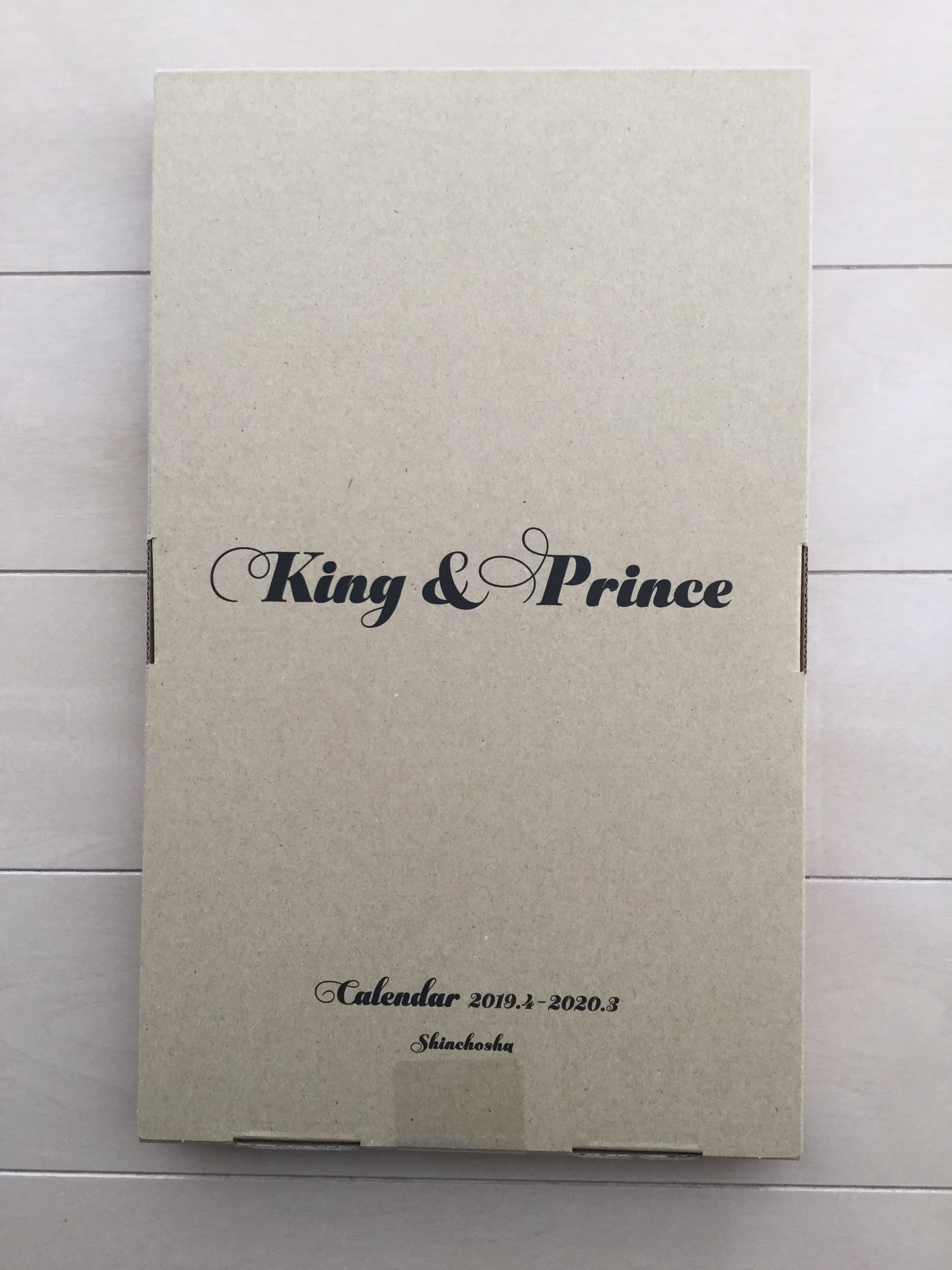 King & どぎつい Princeカレンダー 2019.4-2020.3