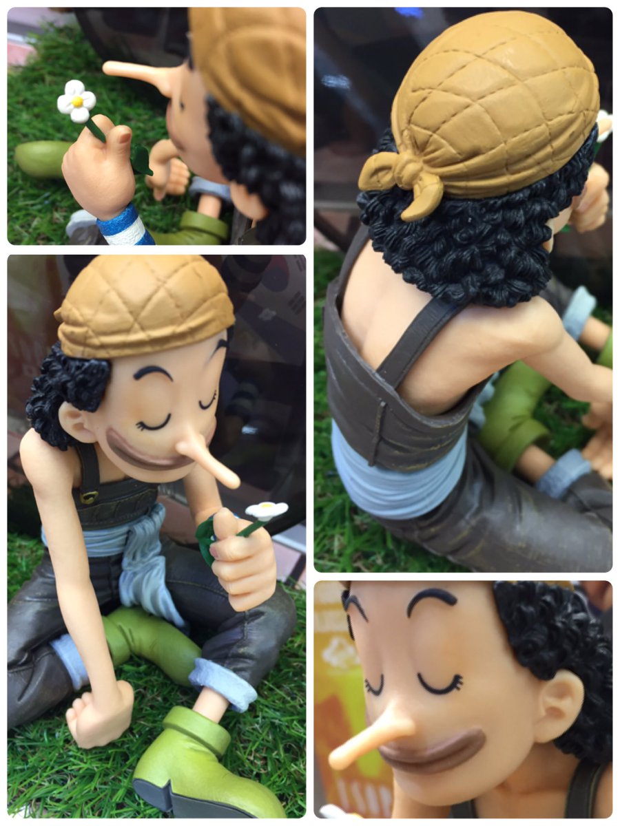 ネバーランド2 A Twitter 造形王ウソップのフィギュア入りました O ウソップ 嘘つきだけど優しいから好き O 鼻と花 何か意味があるのかな ワンピース ウソップ Bwfc