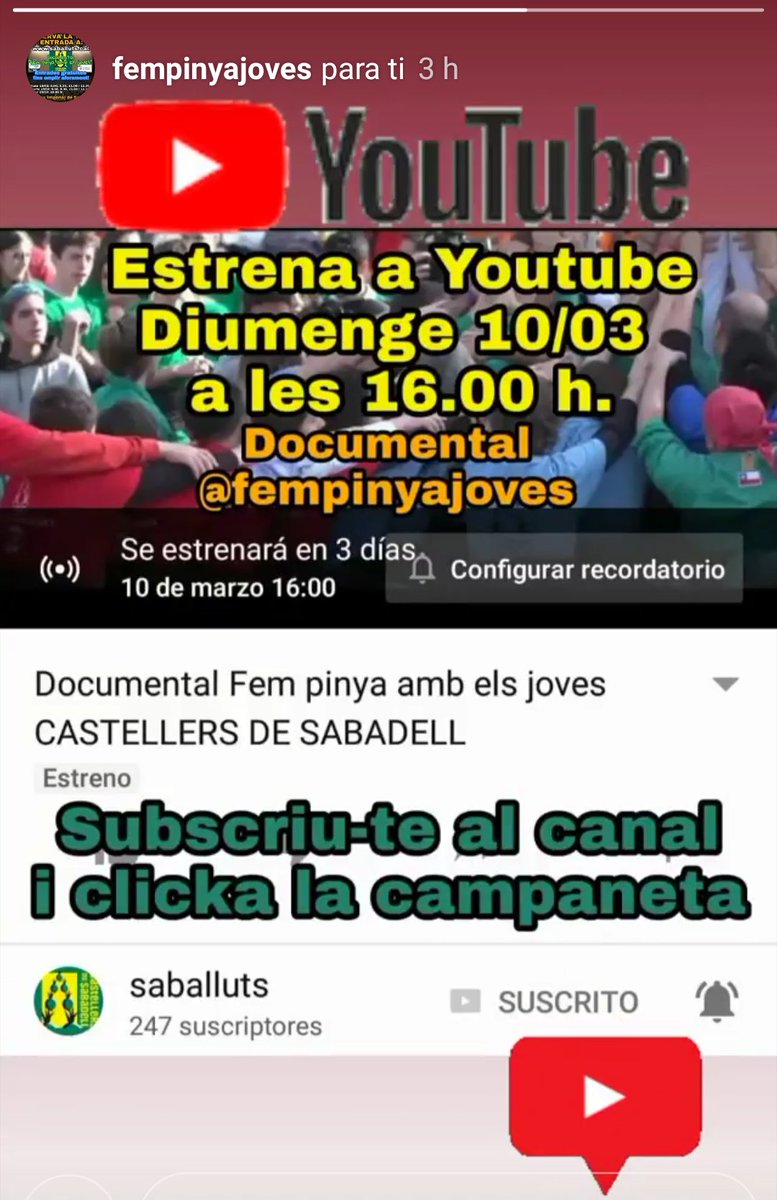 Fem pinya amb els joves tweet media