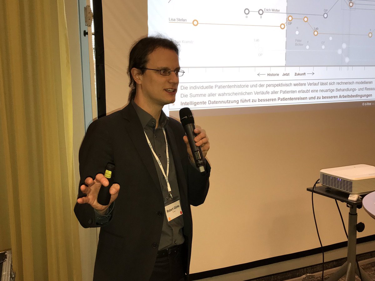 MichaelReiterPR's tweet photo. #ENTSCHEIDERFABRIK Session bei #DVMD19, Görke: Schluss mit den Ängsten! #Datenanalyse einsetzen, mit #Predictive #Analytics #Behandlungspfade und #Fallmanagement optimieren ... unter Beachtung von #DSGVO und #KRITIS. https://t.co/SAFdOrDZPU