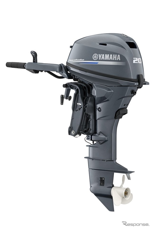 responsejp's tweet photo. ヤマハ発動機、4ストロークポータブル船外機「F20G」発売へ 加速性能や始動性向上
https://t.co/VO0VjJ4UDx
#ヤマハ発動機 #F20G https://t.co/yL7Qnz0rcM