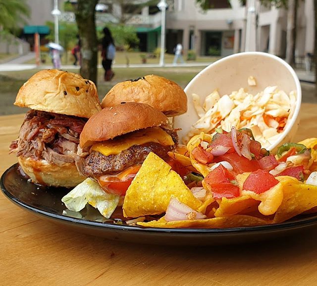 andysbbqsauce's tweet photo. Sliders! Get a three-bite sample of each of our most popular sammies all on one plate! Coming soon to Andy's BBQ at Enjoy's Corner, Uniq Cafe IIUM, Plaza Mont Kiara Thursday Market, and on Friday Evenings and Saturdays all this month at Khatulistiwah Caf… https://t.co/BgeGlsvMRn https://t.co/mglGrMocHV