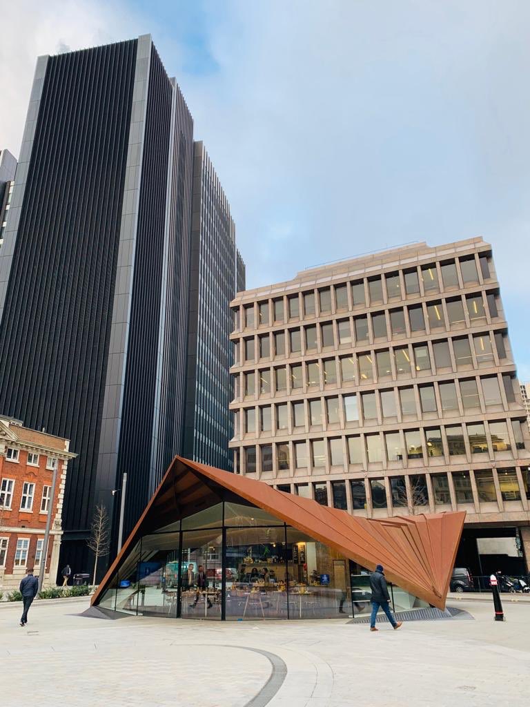 Looking forward to presenting the preview of EightyFen this morning at Kahaila Cafe - 240,000 Sq ft of new offices completing June 2020 <a href="/YardNine_/">YardNine</a> <a href="/KFCentralLondon/">KF Central London</a>