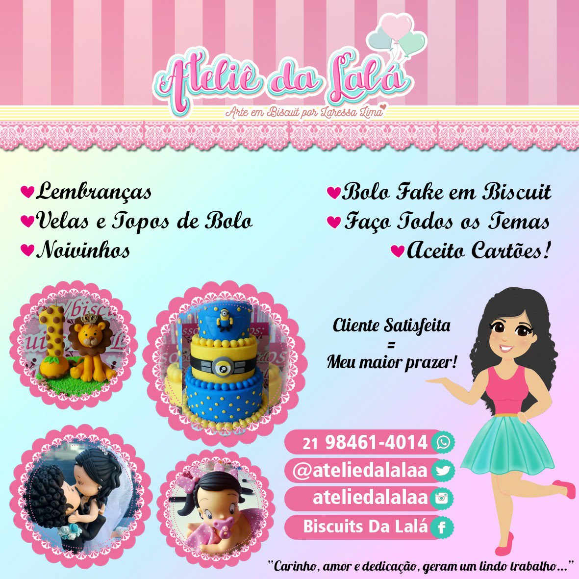 ateliedalalaa's tweet photo. Muito Amor Pelo Meu Trabalho 💗 @ateliedalalaa Nossa Fan Page: https://t.co/ULdPOUQsYa 💗 Nosso Whtts: 984614014 💗 https://t.co/44uKzzYZv8