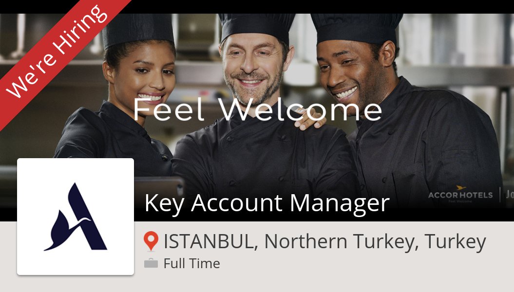 LilianP24's tweet photo. Nouvelle offre de #job chez #AccorHotels #ISTANBULNorthernTurkeyTurkey! #Key #Account Manager https://t.co/LdvP6eic5D #AccorHotels https://t.co/8naWcSasHv
