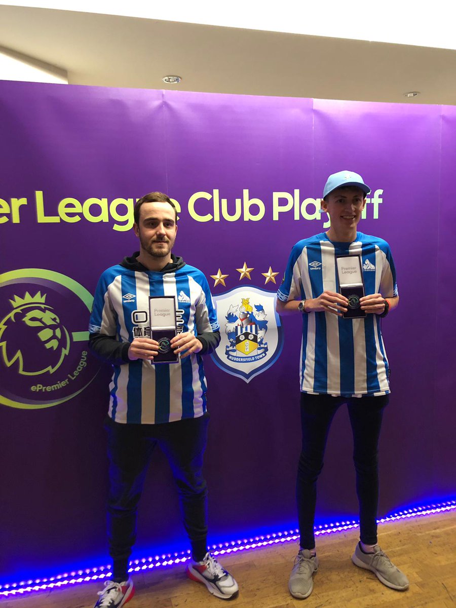 Congratulations to @Rebel_Painter &amp; <a href="/The_JC3/">Jackson Carver</a> for winning last night's @htafcdotcom #ePremierLeague club playoff last night!