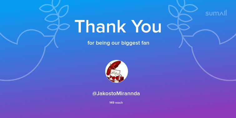 troianparrish's tweet image. Our biggest fans this week: @JakostoMirannda. Thank you! via sumall.com/thankyou?utm_s…