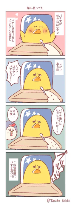 離乳食あるある…なのか…？

#鶏さんの絵日記 