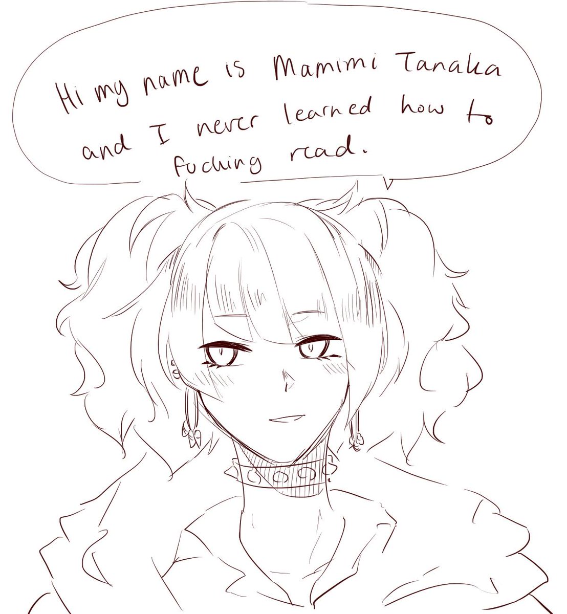 i love u miss absolute idiot #田中摩美々 