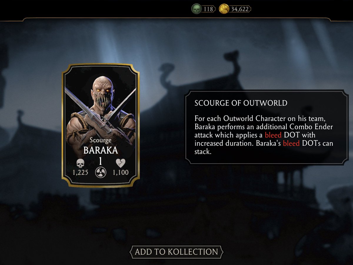 HollywoodShono's tweet photo. So, my week old account actually beat Scourge Baraka on my first attempt, no souls spent, with the roster you see, don’t believe me?  Go watch the livestream, #mkmobile #mk11 #baraka #mk11jade #stunlock #balls @Cactuspack @MKMobileGame @GameTimeGaming1 

https://t.co/x2LfXILHH0 https://t.co/ujJCn81tbi