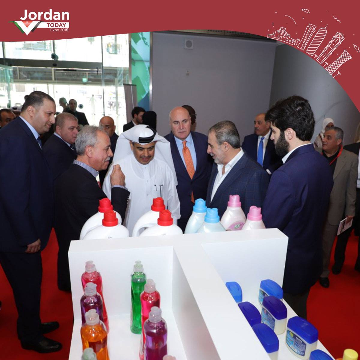 مجموعة من الصور خلال اليوم الأول لافتتاح معرض الأردن اليوم(Jordan Today )
المقام في مركز الدوحة للمعارض والمؤتمرات <a href="/Deccqatar/">DECC Qatar</a> لتعزيز التعاون التجاري بين الأردن وقطر 
مستمرين اليوم وغدا .. حضوركم يشرفنا
