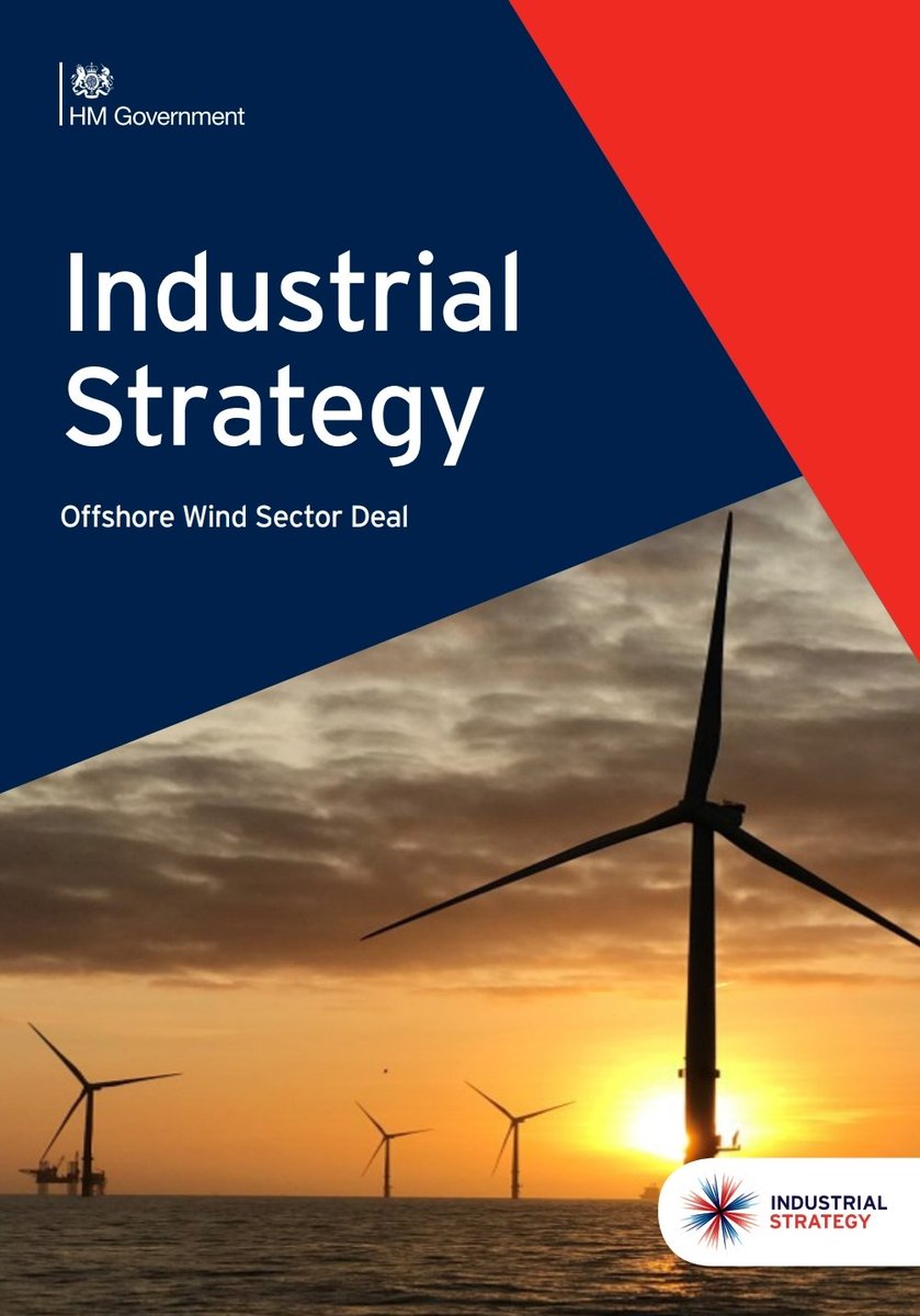 Very proud to see our new £5.5M @AuraLowCarbon @UniOfHull led @EPSRC @NERCscience funded AuraCDT on 'Offhore Wind and Environment' profiled and highlighted in the #industrial #strategy #OffshoreWind #SectorDeal announced today!