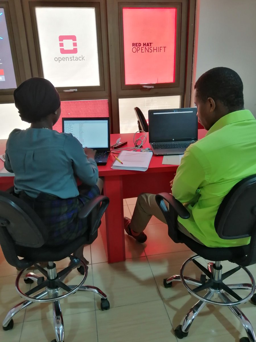 vnigeria_'s tweet photo. This week's instructor led Red Hat Enterprise Linux hands-on training.
#vnigeria #throwbackthursday #redhatlinux #redhatpartners #redhattraining #linuxsystemadministrator #linuxinnigeria #linuxinwestafrica #linux #linuxcertification #rhsca #technology #tech #techologyinnigeria https://t.co/yLwHCgZosK