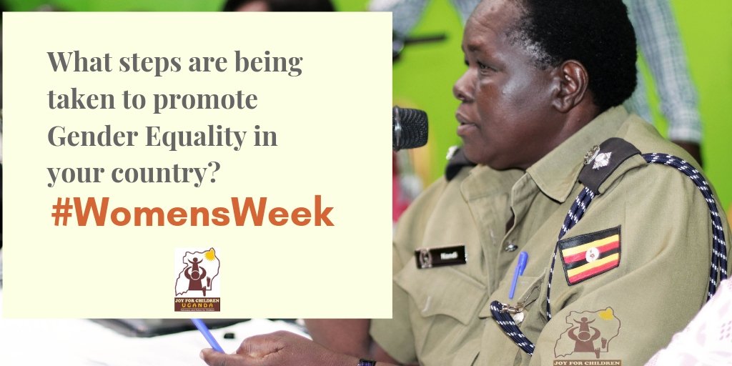 JOYFORCHILDREN's tweet photo. What steps are being taken to promote Gender Equality in your country? #WomensWeek #IWD2019 #WomensDay @JKCharlotte1 @uwonet @unwomenuganda @lynda_eunice @RaisingTeensUg @GirlsNotBrides @equalitynow @AkelloAsiimire  @MosesNtenga @Peacekig @Moglsd_UG https://t.co/ZGXJ8f7WI7