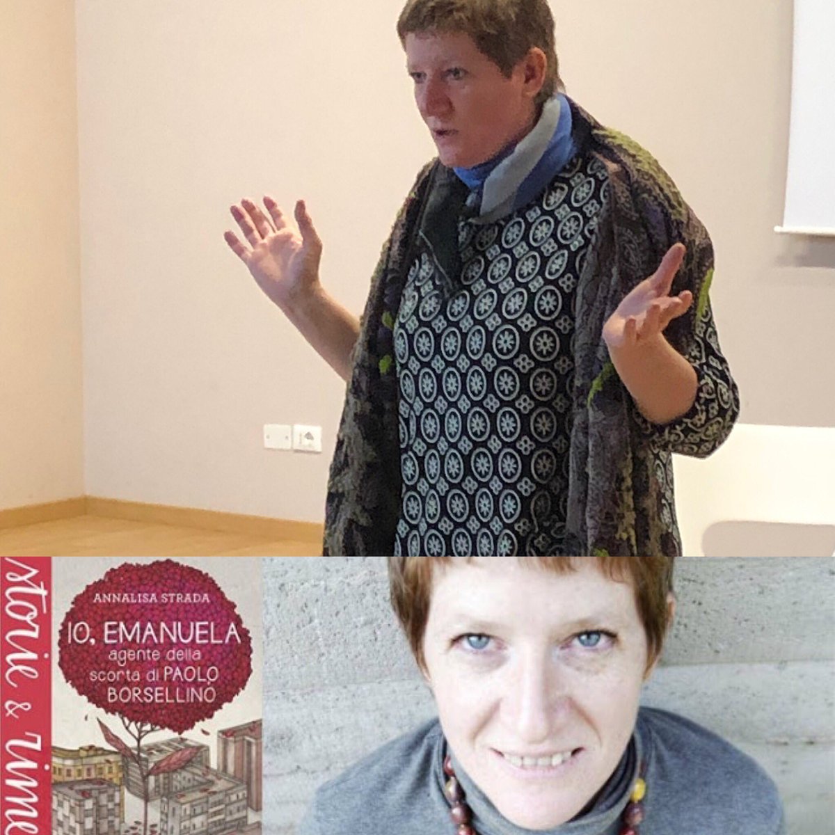 BaobabLibreria's tweet photo. Annalisa Strada incontra i ragazzi delle classi Prime della scuola secondaria di I grado di #Brugnera grazie al progetto #adottalautore #einaudiragazzi #ioemanuela https://t.co/ptU48j3A5X