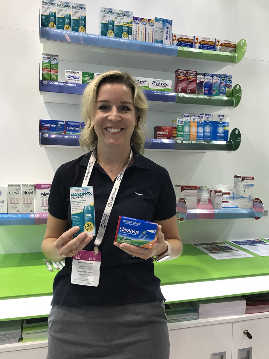 #APP2019 Want to learn more about #NasonexAllergy and #Claratyne ? Stephanie, our Allergy Brand Manager is more than happy to have a chat. Stop on by our <a href="/BayerAnz/">BayerANZ</a> #BayeratAPP @APPConfAus #ConsumerHealth