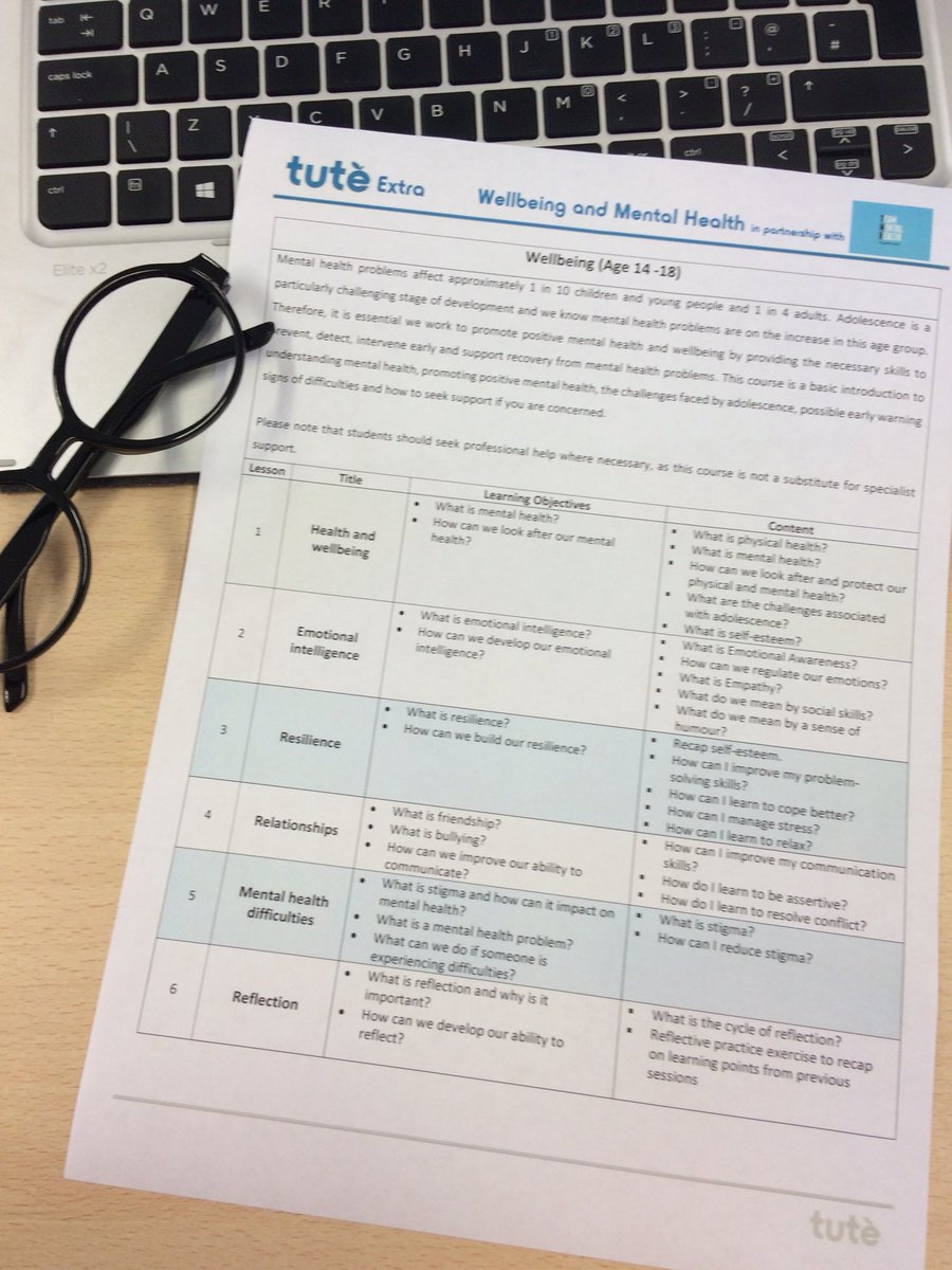 Really proud to hear that <a href="/TuteEducation/">Tute Education</a> have asked our pupils to be part of their mental health strategy.