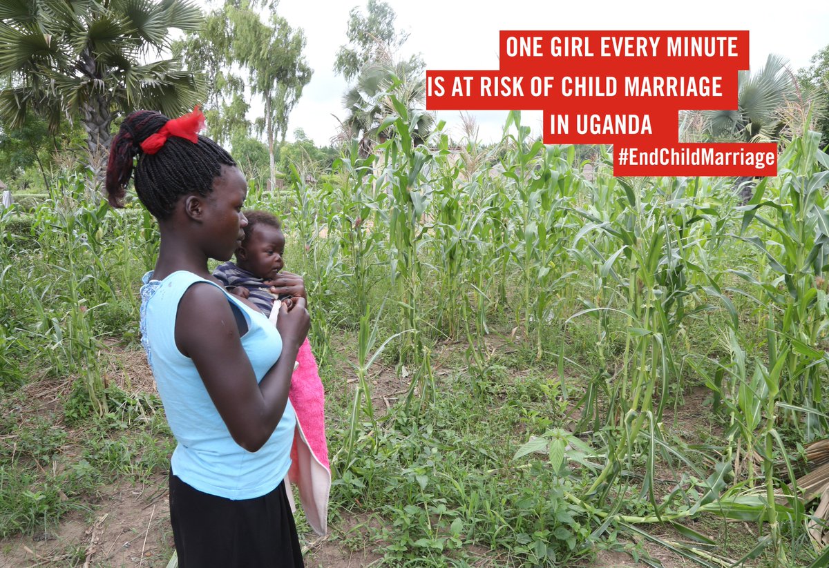 savechildrenug's tweet photo. Every minute in Uganda, one girl under 18 gets married. For #InternationalWomensDay let's commit to protecting girls and ending child marriage once and for all #IWD2019 #EndChildMarriage https://t.co/v3y1FZiTzY