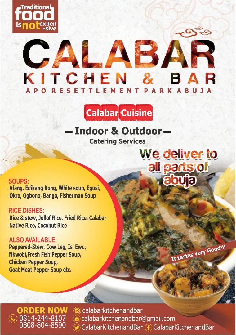 CALABAR KITCHEN AND BAR (calabarkitchenb) Twitter