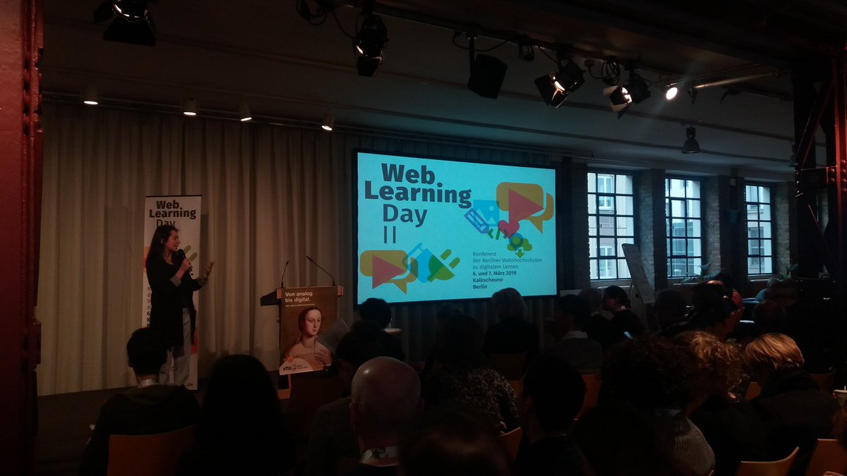 smartvhs's tweet photo. Es geht los - Tag 2 des Weblearning Day II #smartvhs #weblearningday https://t.co/a3WaP4YM44