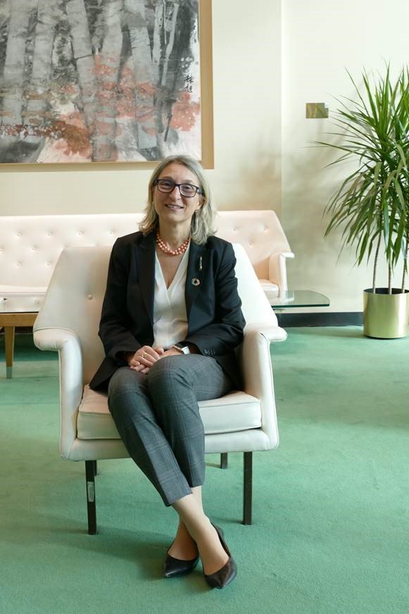 TheOPECFund's tweet photo. "All my life, I've been passionate about #data" Thanks to #FrancescaPerucci, Chief of the Statistical Services Branch of @UNStats for taking time out of #UNSC50 to talk with the #OFIDQuarterly about monitoring the #2030Agenda and #SDGs https://t.co/Izn2SdwmIz