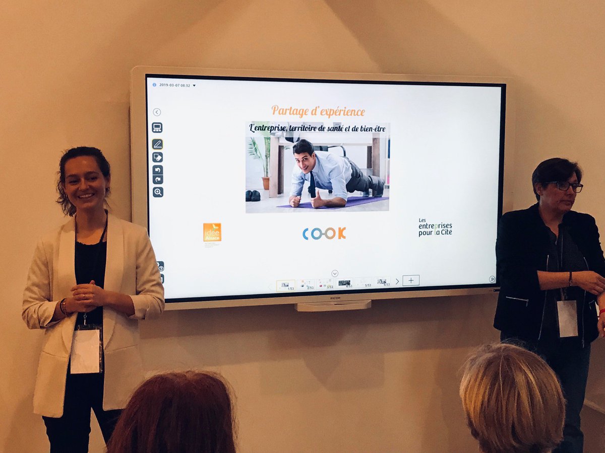 Partage d'expérience bien-être au travail, #QVT #RSE chez @co-ok près de #Strasbourg!