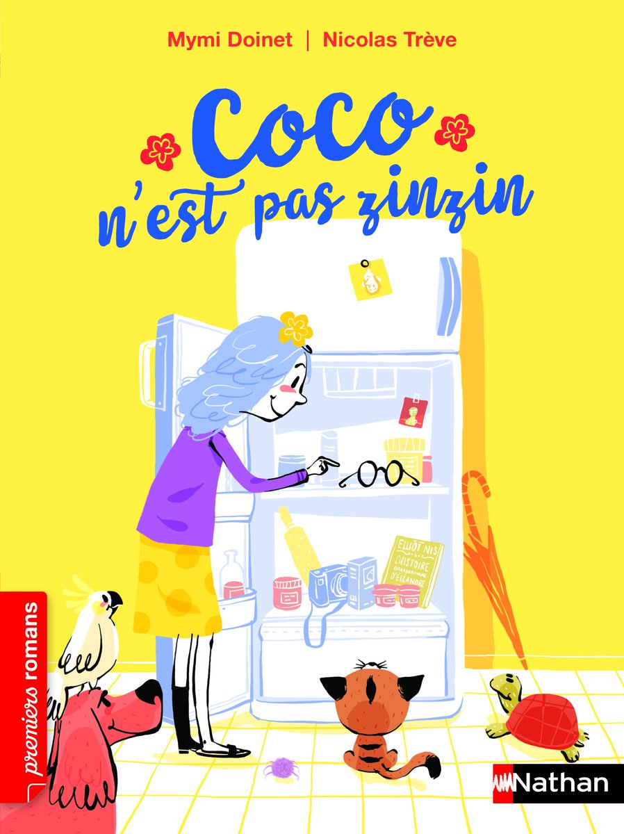 Parce que nous connaissons tous quelqu'un qui perd la mémoire, parce que mon père ne me reconnaît plus, j'ai raconté la vie d'une saltimbanque qui a la maladie d'Alzheimer. fiction vue à travers les yeux de ses animaux de compagnie. (illustrations Nicolas Trève, éditions Nathan)