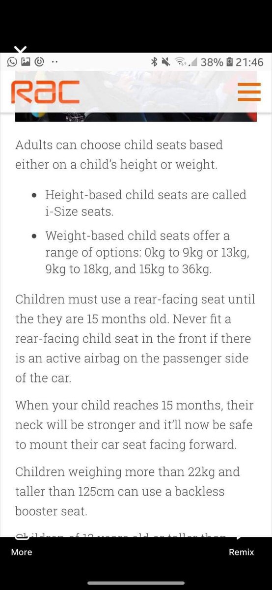HannahPTinfo's tweet photo. @Mothercarehelp Hi, I bought a forward facing sport car seat two months ago. I was advised in the store that it would be fine for my 8month 10kg baby. Now I am being told that the rules are that a baby should only be sat facing forward after 15months old. Please can you help? https://t.co/ha3IXoS5hX