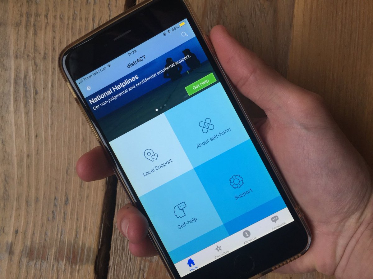 expertselfcare's tweet photo. #universities : Support your #Students who #selfharm and may feel #suicidal and make them aware of the FREE #distractapp with evidence-based info, self-help advice and links to support. Listed on the NHS Apps Library https://t.co/jYuacqVFRC #UniMentalHealthDay https://t.co/Na2Oic0wS0