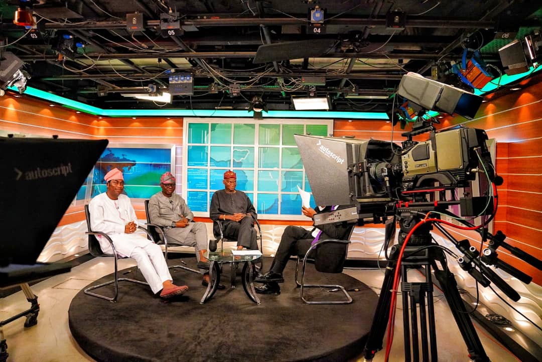 drobafemihamzat's tweet photo. A big thank you to the Hon Min @tundefashola, @Jidesanwoolu & everyone that watched our interview on TVC today.
We talked about #ProjectTHEME, the key role played by everyone in building #ForAGreaterLagos & other issues. We look forward to Saturday's elections. #MyPVCForSanwoOlu https://t.co/YIKXNma5FO