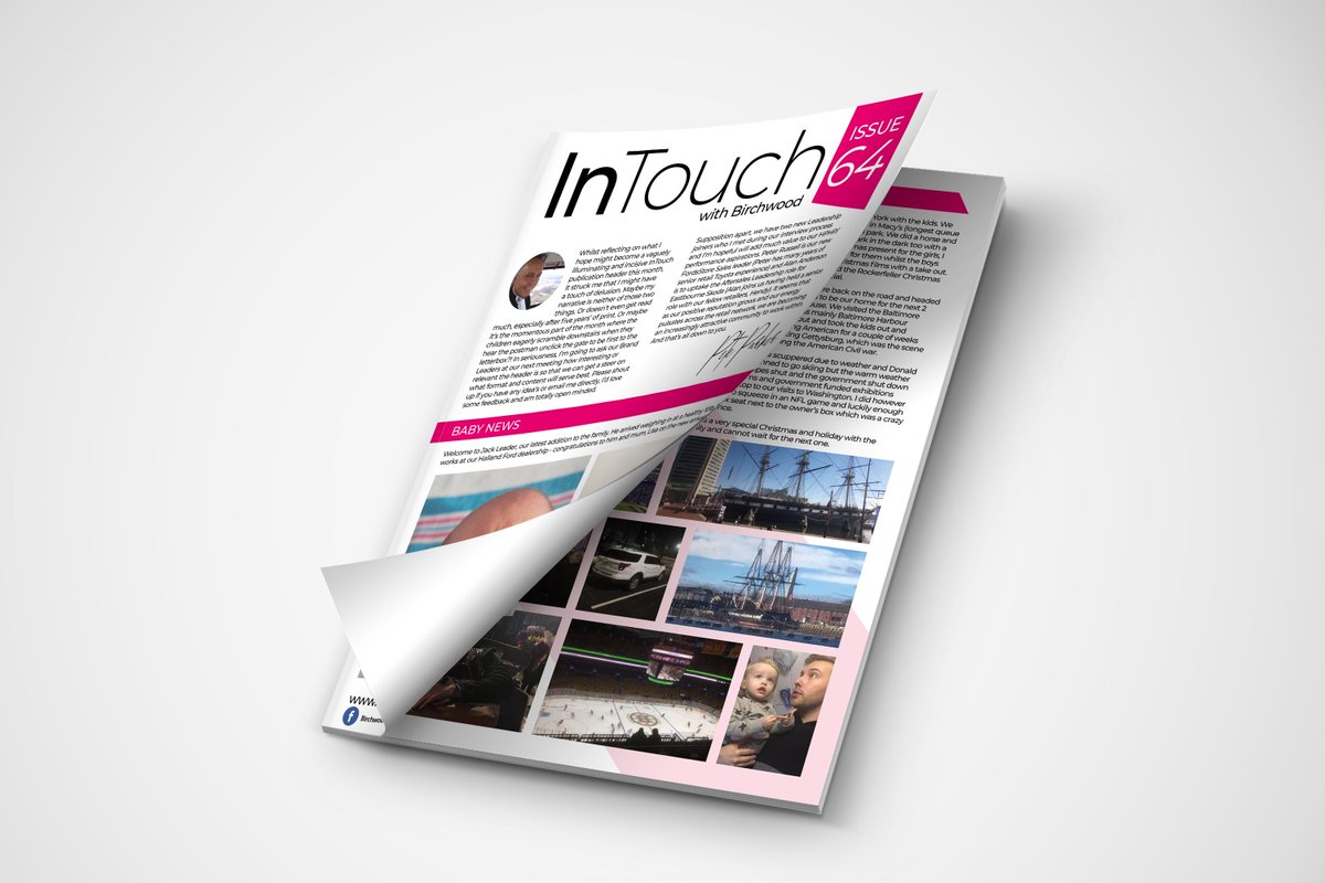 easy_print_uk's tweet photo. Latest Issue of InTouch Newsletter for @BirchwoodUK printed and dispatched today. 

#EasyPrintUk #Brandplanmedia #Newsletter #Directmail #Birchwood https://t.co/YzFwPXrqup