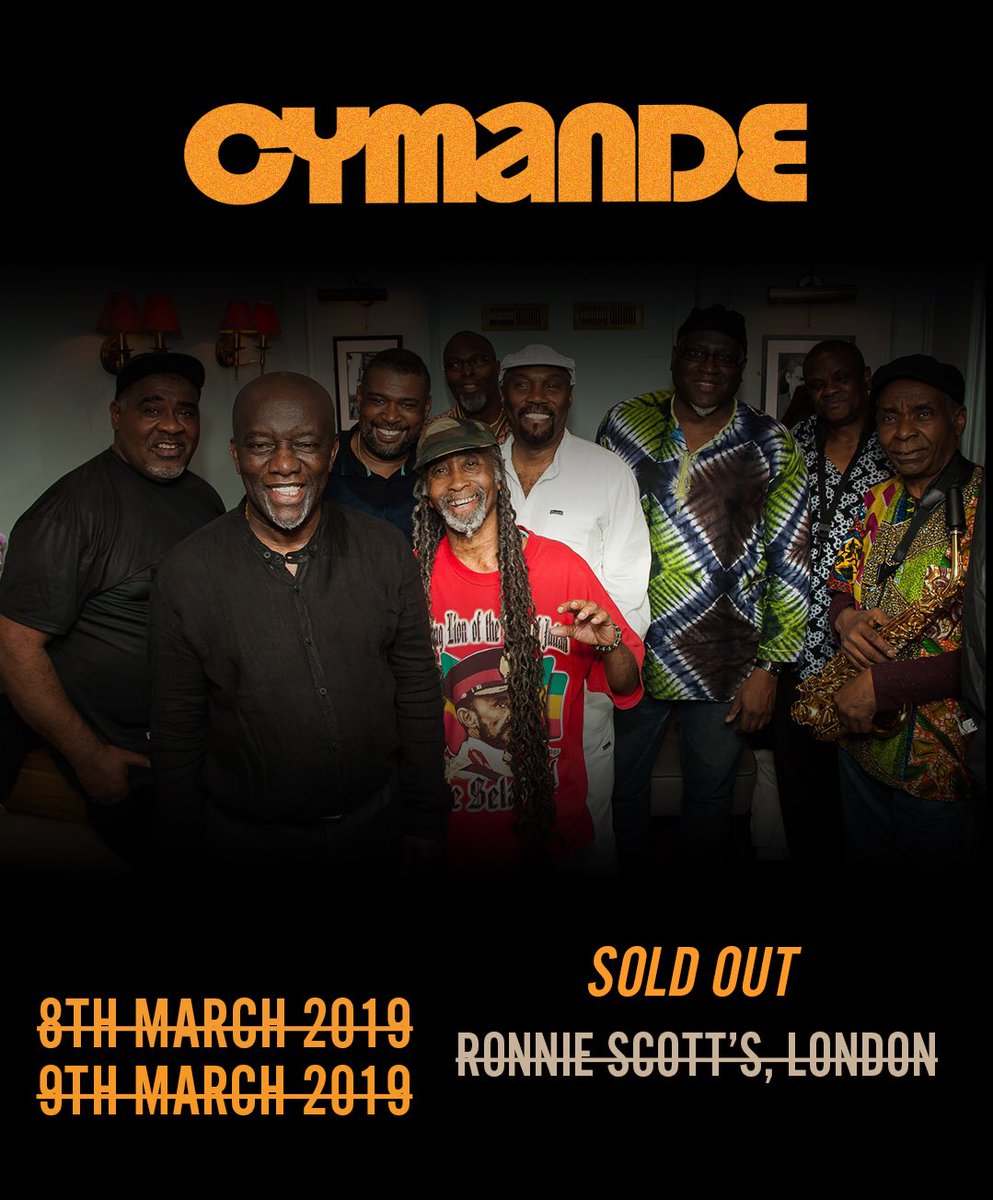 Tickets for both nights are now SOLD OUT! We are super excited to be playing <a href="/officialronnies/">Ronnie Scott's Jazz Club</a> for the next two nights...supporting us on our early shows will be <a href="/expansionsmusic/">The Expansions</a>. See you all there!