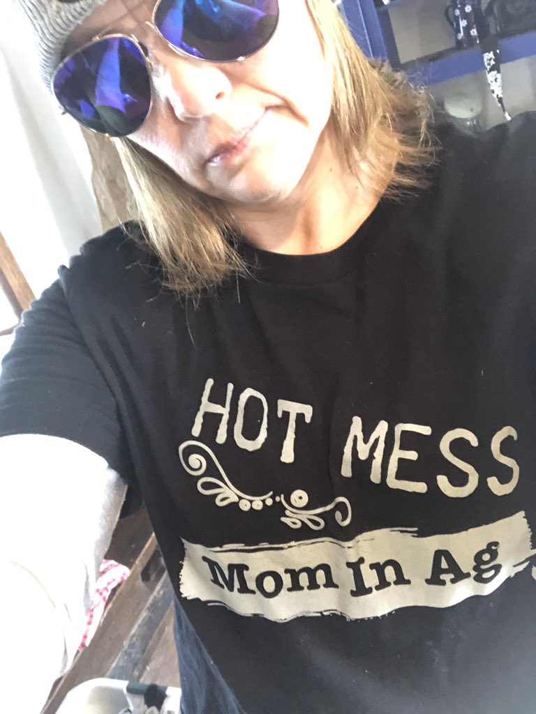 plowwife's tweet photo. When you start first thing being a hot mess you just own it and where it proudly........ #hotmessmominag https://t.co/pqBY6h4hq3