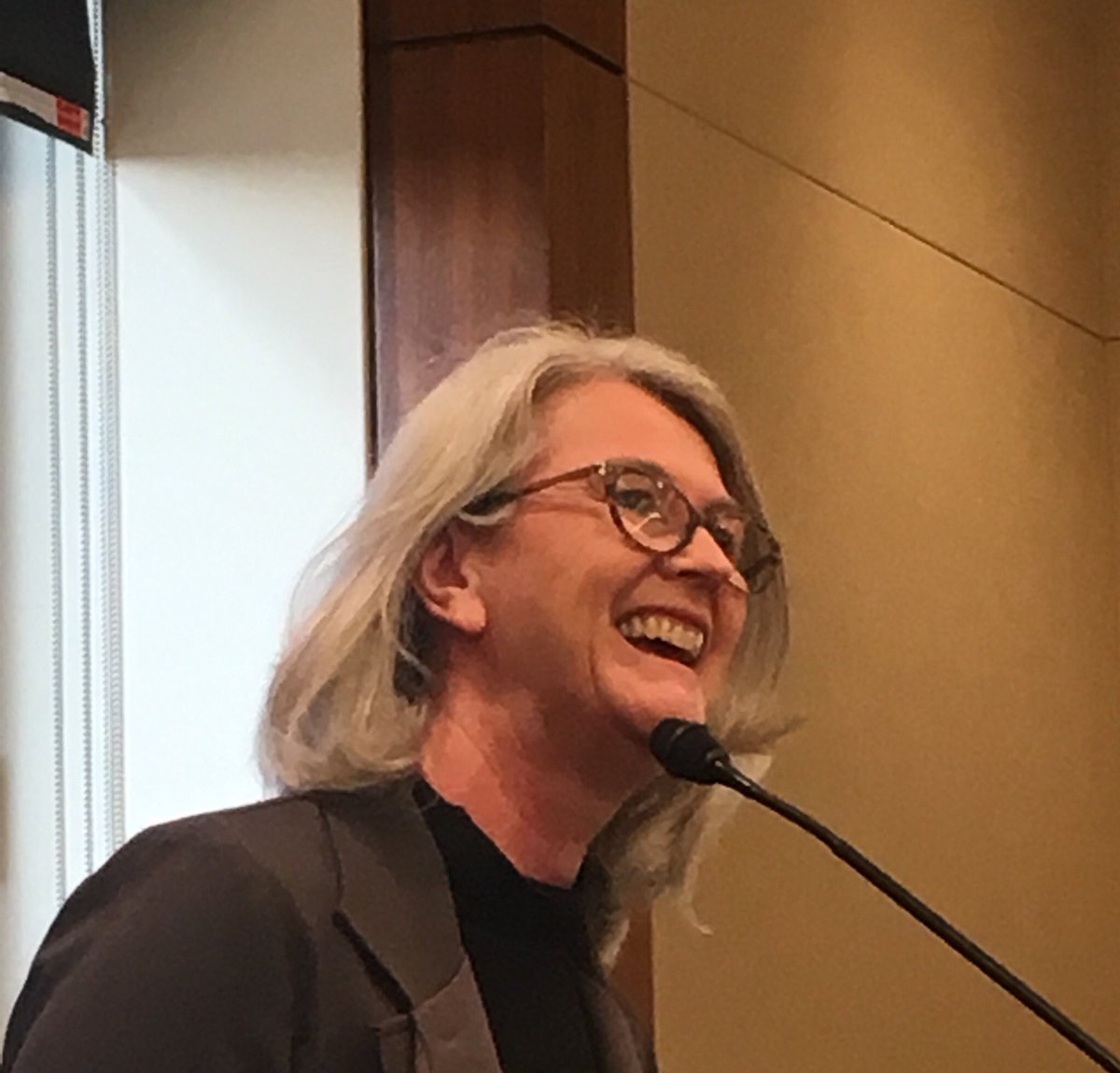 SfN president Diane Lipscombe kicking off #SfNHillDay encouraging each of us to be a #NeuroAdvocate every second of every minute of every day of every year to every one.