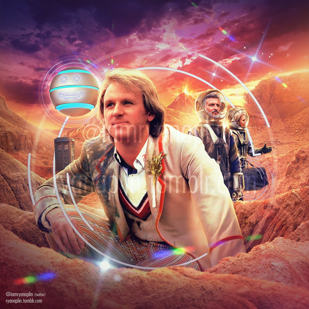 Really happy to have been asked to do the cover for this audio!! Here's the full textless version! @OnFleakProd #DoctorWho #DWFanCreations #AudioDrama #5thDoctor
twitter.com/OnFleakProd/st…